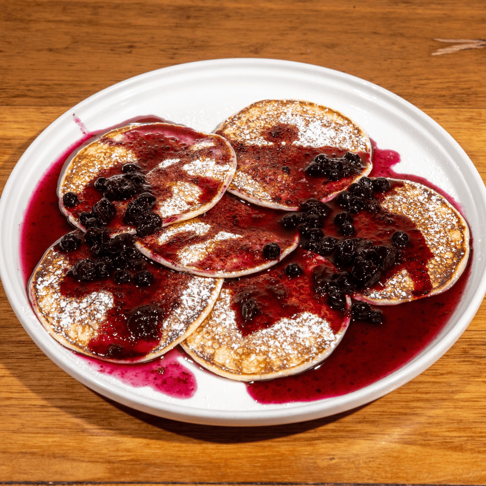 Ricotta and Lemon Pancakes.