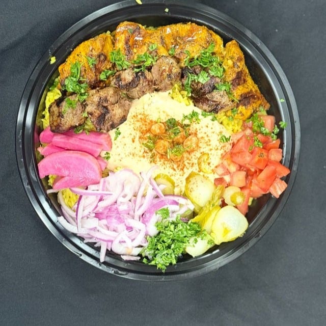 Mixed Kebab Bowl.