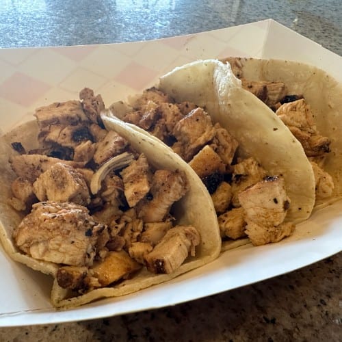 Pollo Asado Taco.