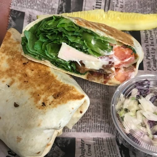 Turkey Club Wrap.