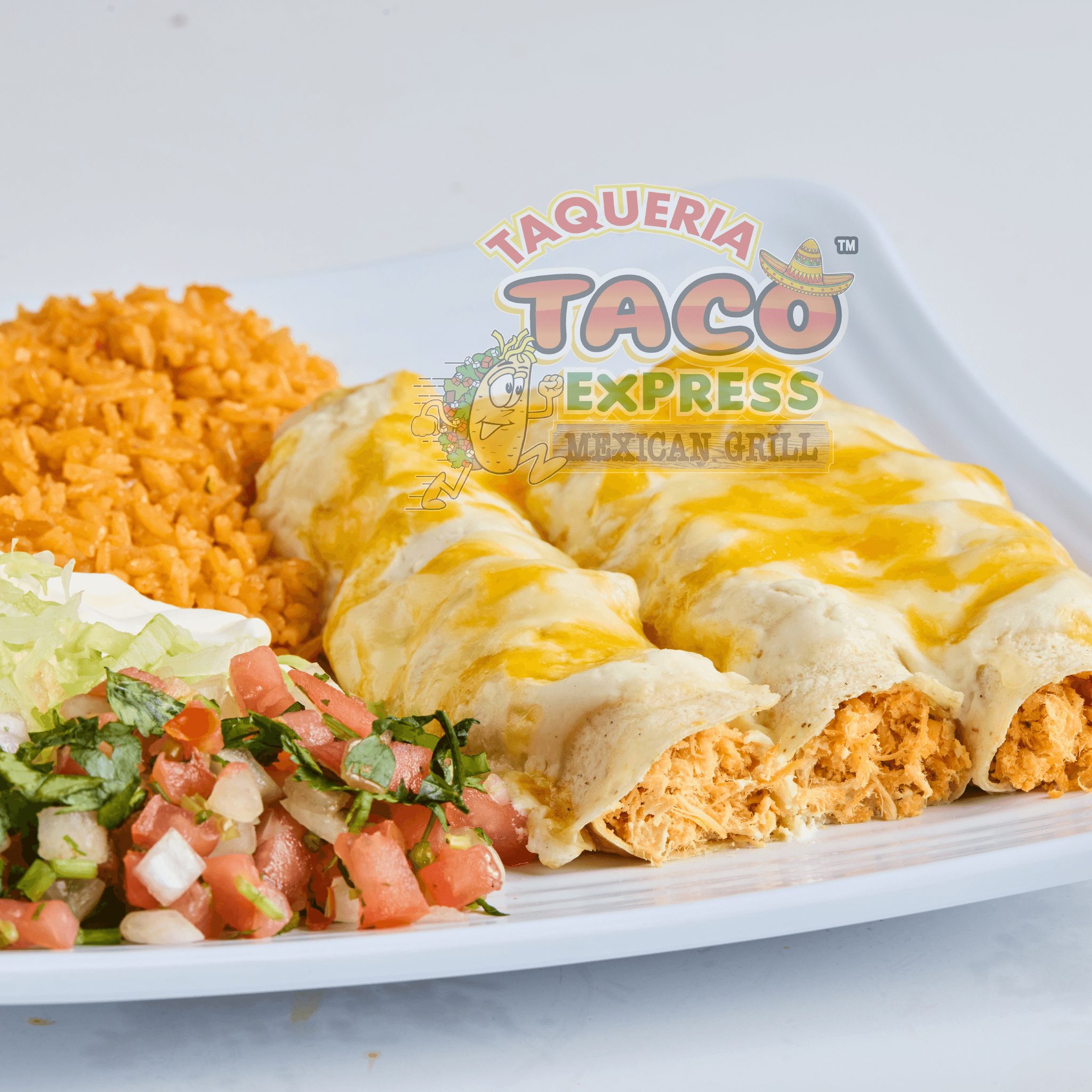 Sour Cream Enchiladas.