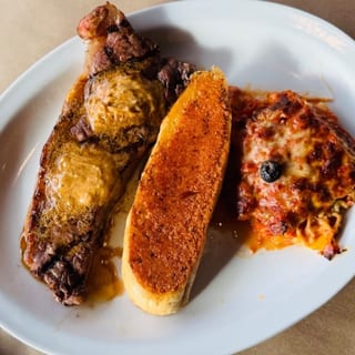 Dancing Butter Steak & Lasagna