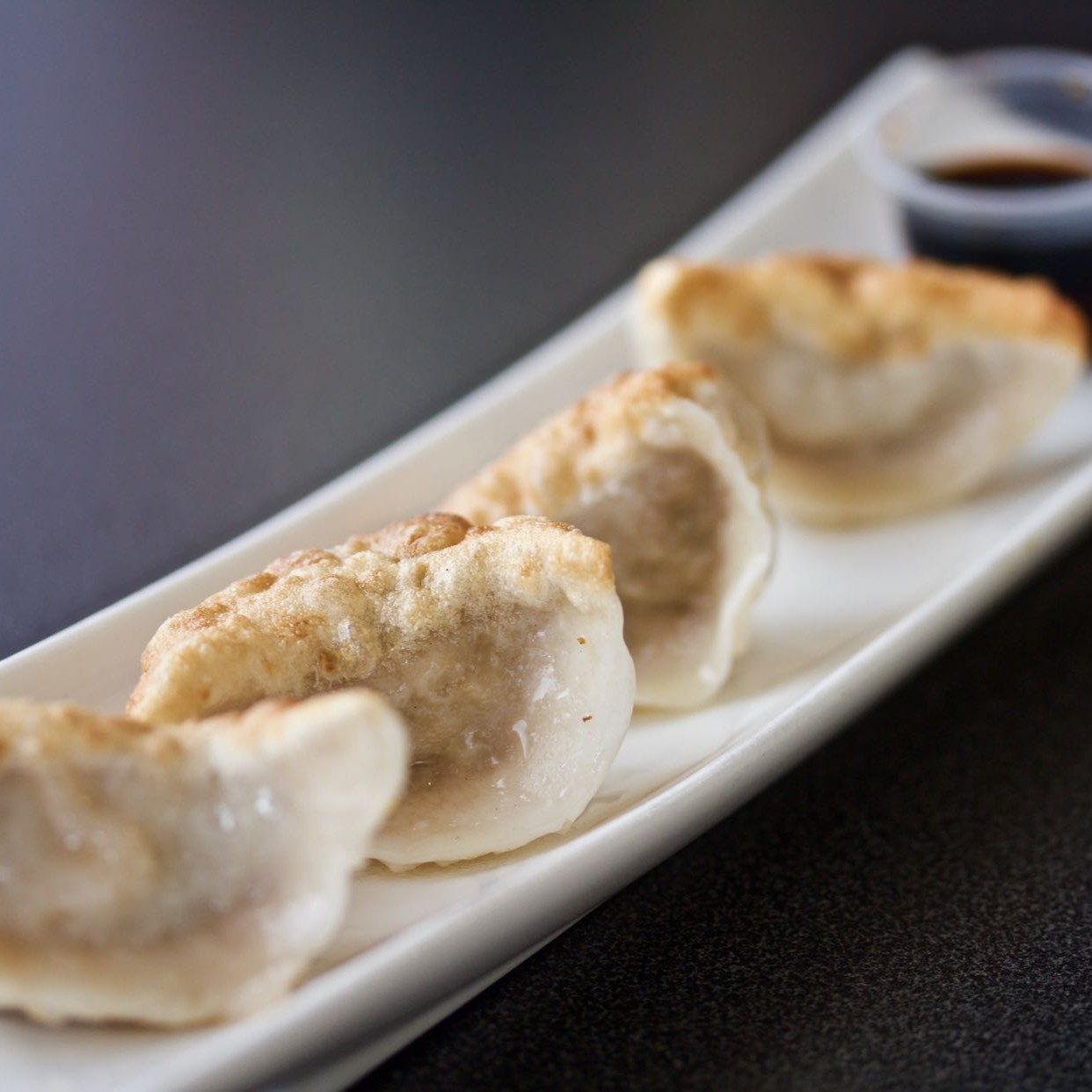 Pan-Fried Dumplings.