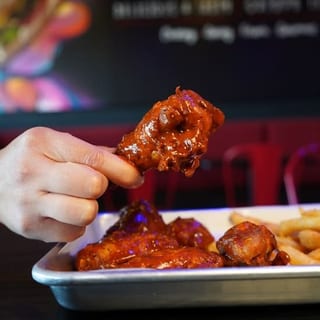Chicken Wings and Fries - 12pc
