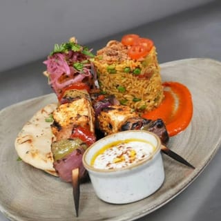 Swarma Spiced Veggie Kebob