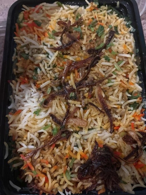 Lamb Biryani.