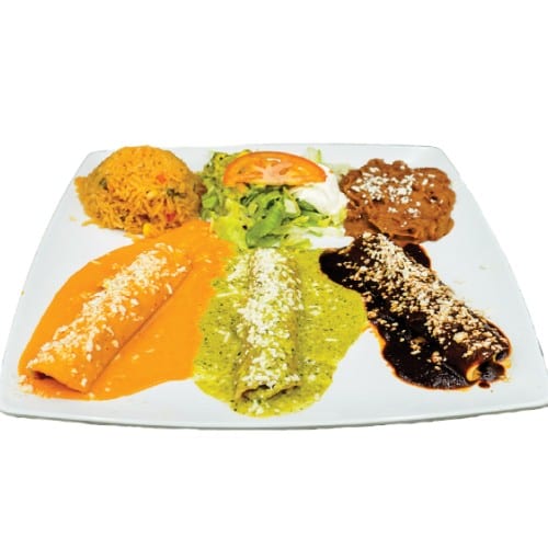 Tres Comadres Enchiladas.