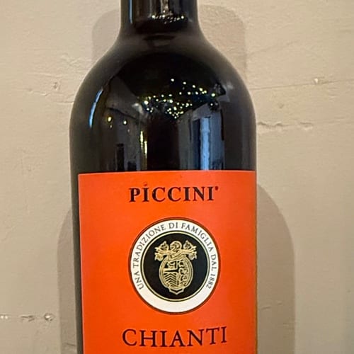 Piccini Chianti Orange Bottle.