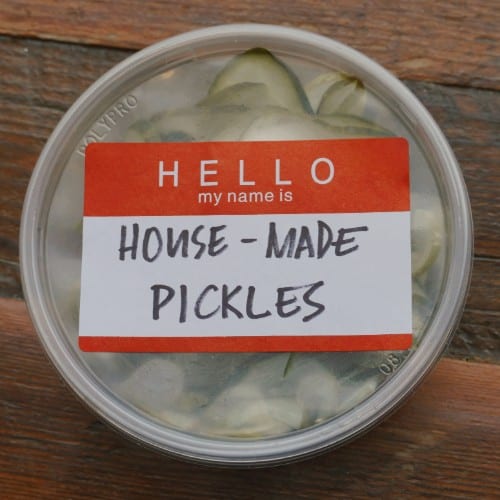 House-Made Condiments - To Go.