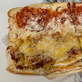 #14  Half Meatball &/or Sausage Sub.