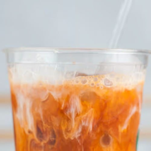 Thai Iced Tea.