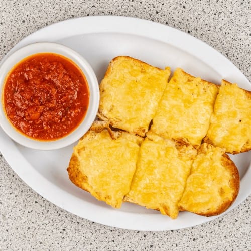 Cheese Bread with Side Marinara.