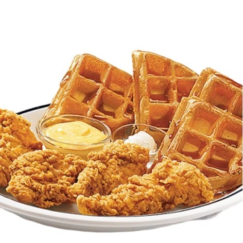 1/2 Fried Chicken & Waffles (4).