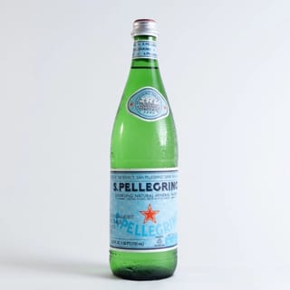 Sparkling San Pellegrino Water Lunch