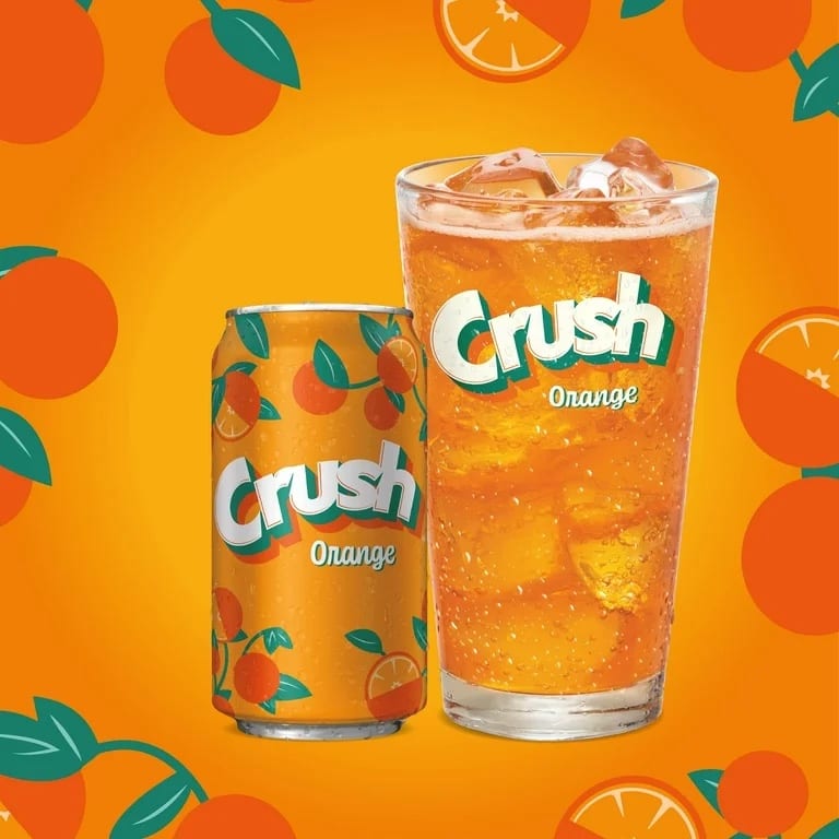 Crush - Orange - Soft Drink.