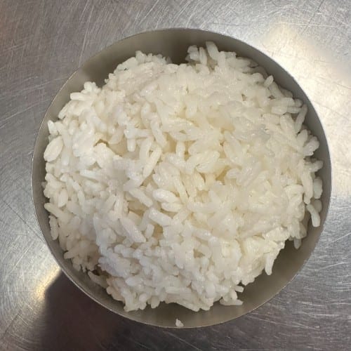 Steamed Rice.
