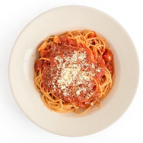 Spaghetti with Sauce.