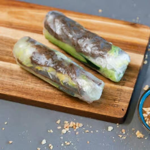 Grilled Beef Summer Roll (Thit Bo Cuon).