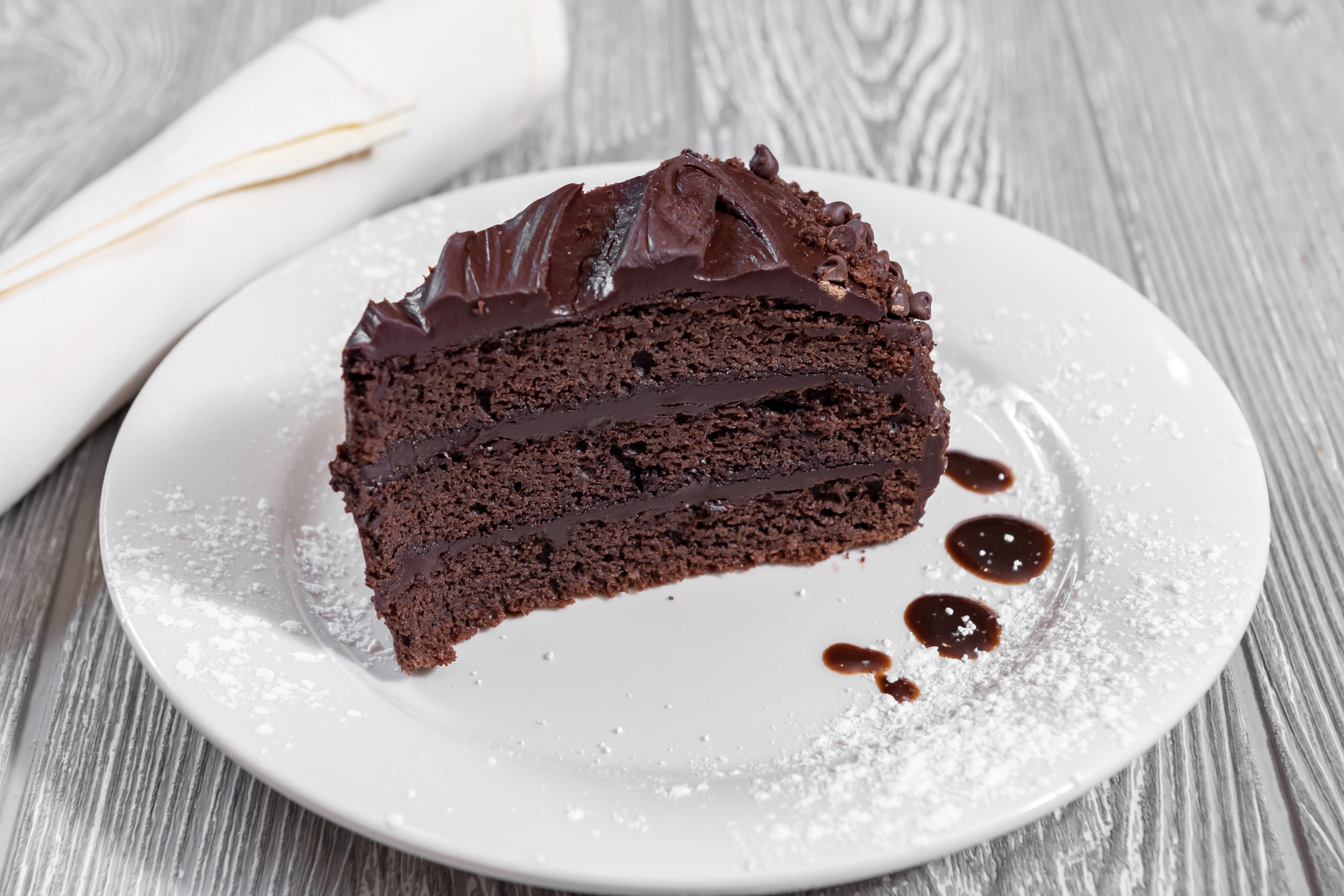Chocolate Fudge Cake.