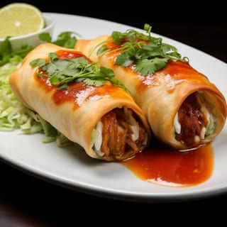 Seafood Chimichanga