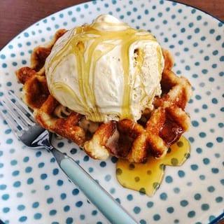 Cream Waffle