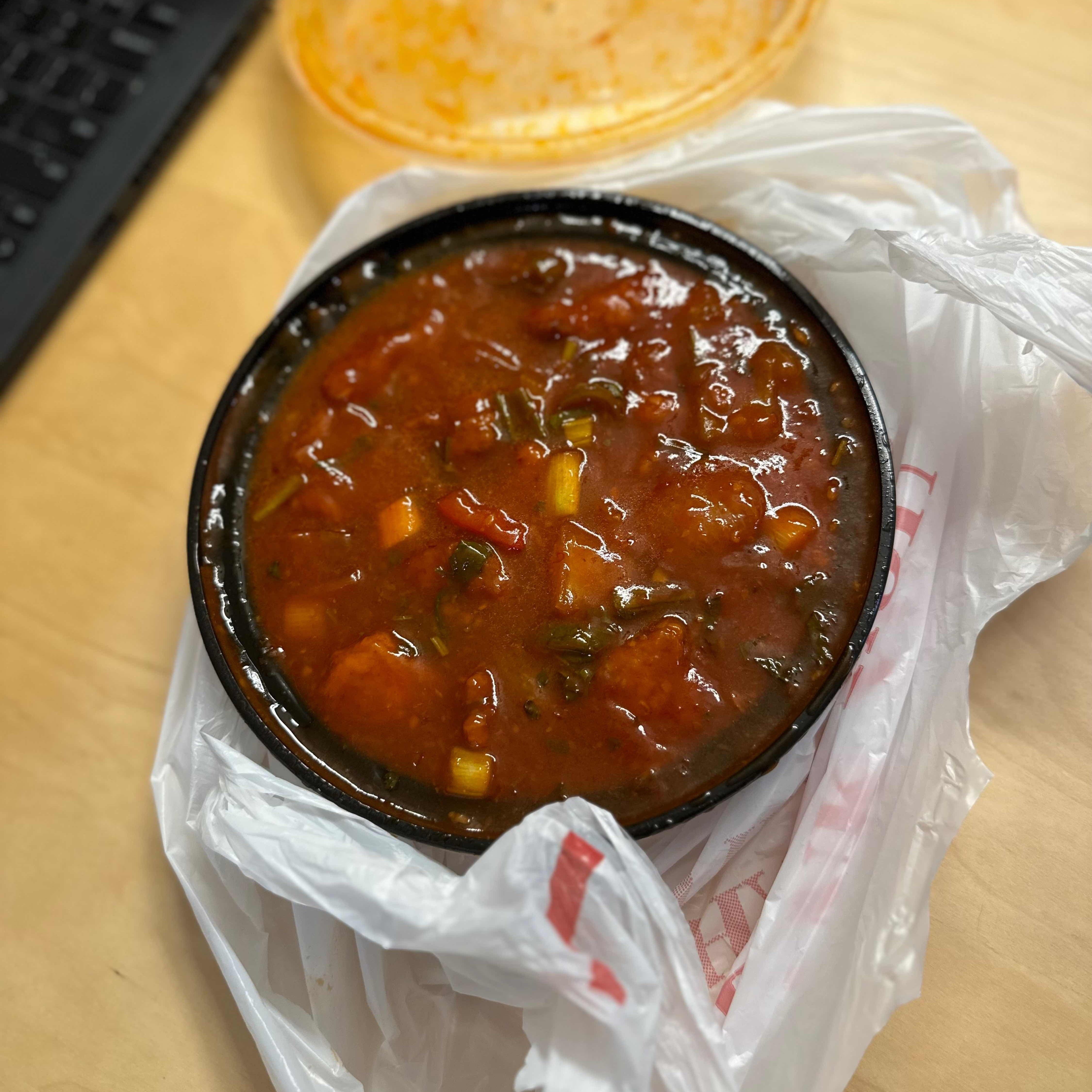 Chili Chicken Gravy.