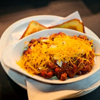 Chili cheese spaghetti