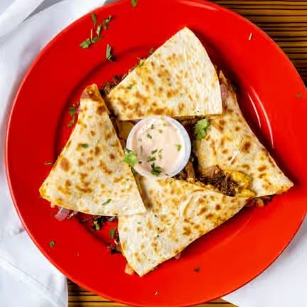 Brisket Quesadilla.