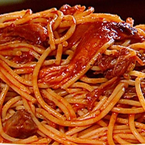 BBQ Spaghetti.