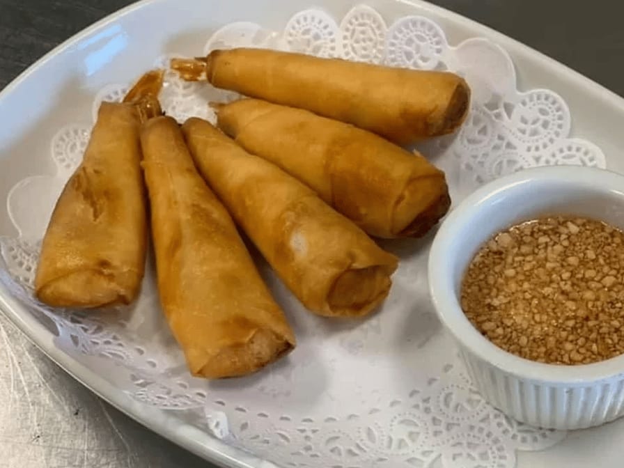 Shrimp in a Blanket.