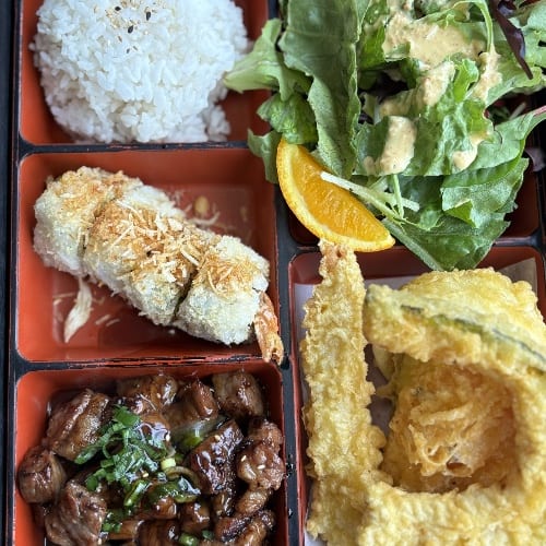 Beef Bento.