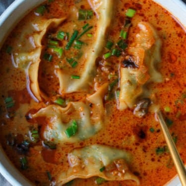Coconut Curry with Dumpling.