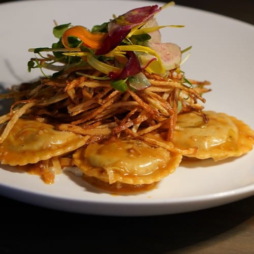 PORCINI MUSHROOM Ravioli.