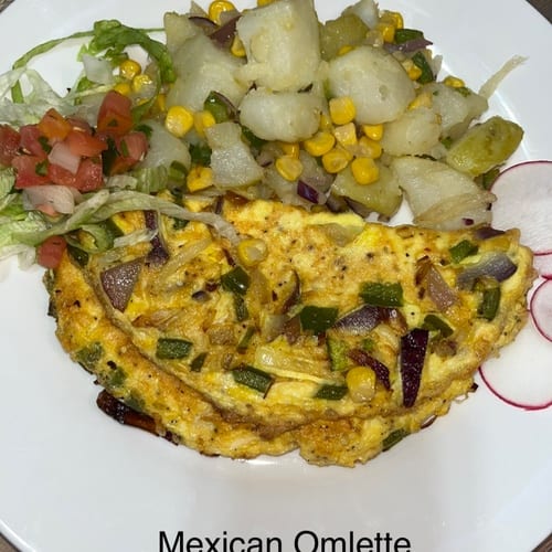 Mexican Omelette.
