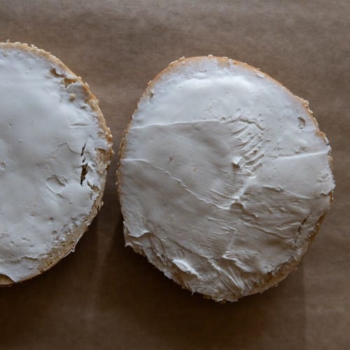 Bagel with Plain Cream Cheese.