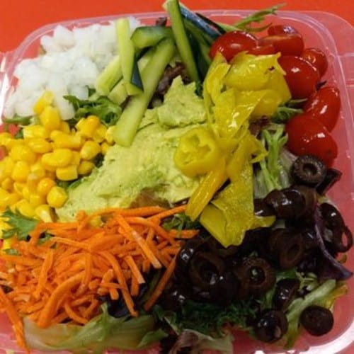 Vegetarian Farmer's Market Salad.