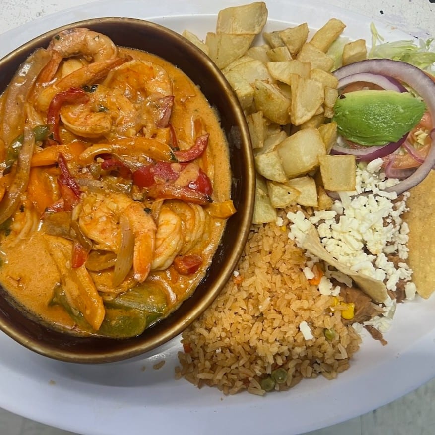 Camarones Rancheros.