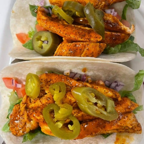 Crispy Perch Taco.