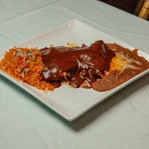 Enchiladas Mole.