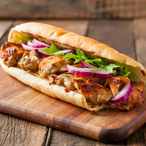 BBQ Chicken PoBoy.