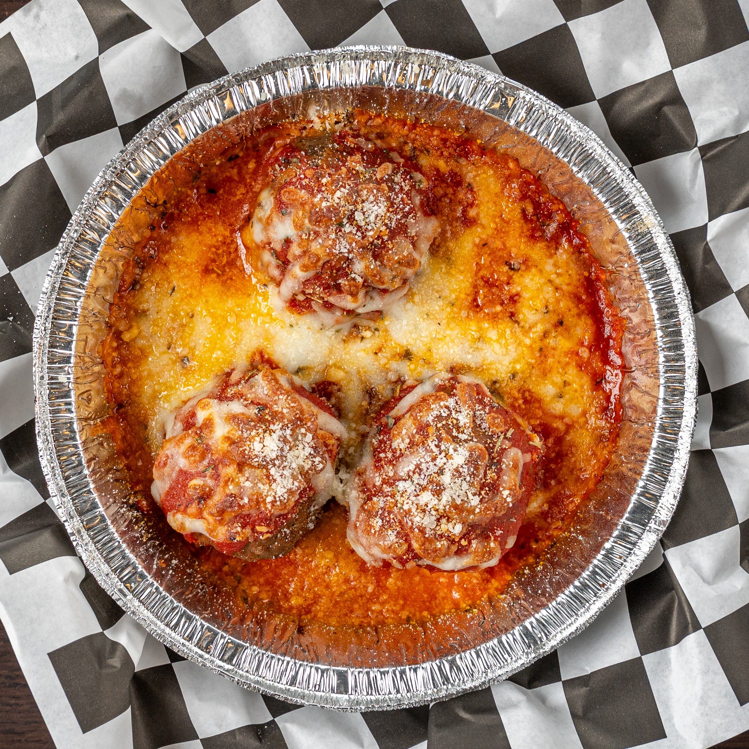 Meatball Pizza Bowl.