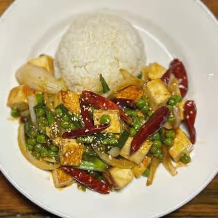 Chef's Signature Peas & Paneer.