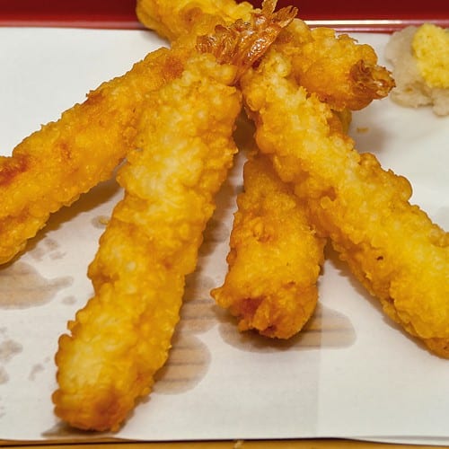 Shrimp Tempura.