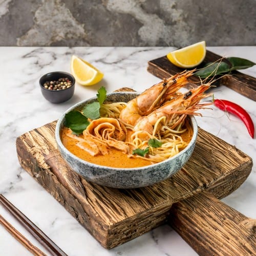 34. Seafood Noodle Soup.