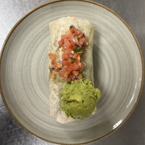 Fajita Burrito (lunch).