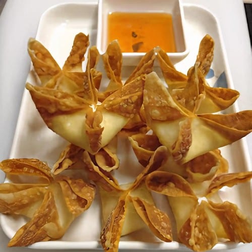 Cream Cheese Wontons.