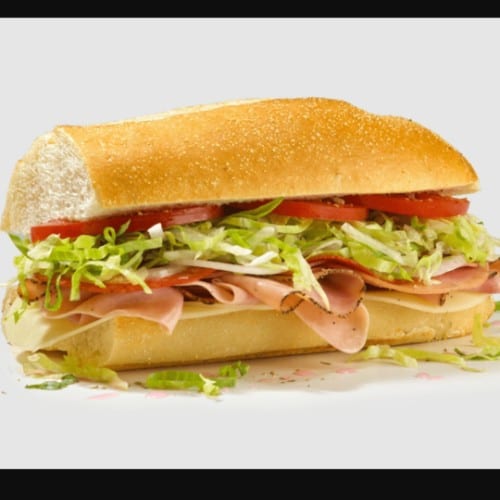 Ham & Cheese Sub.