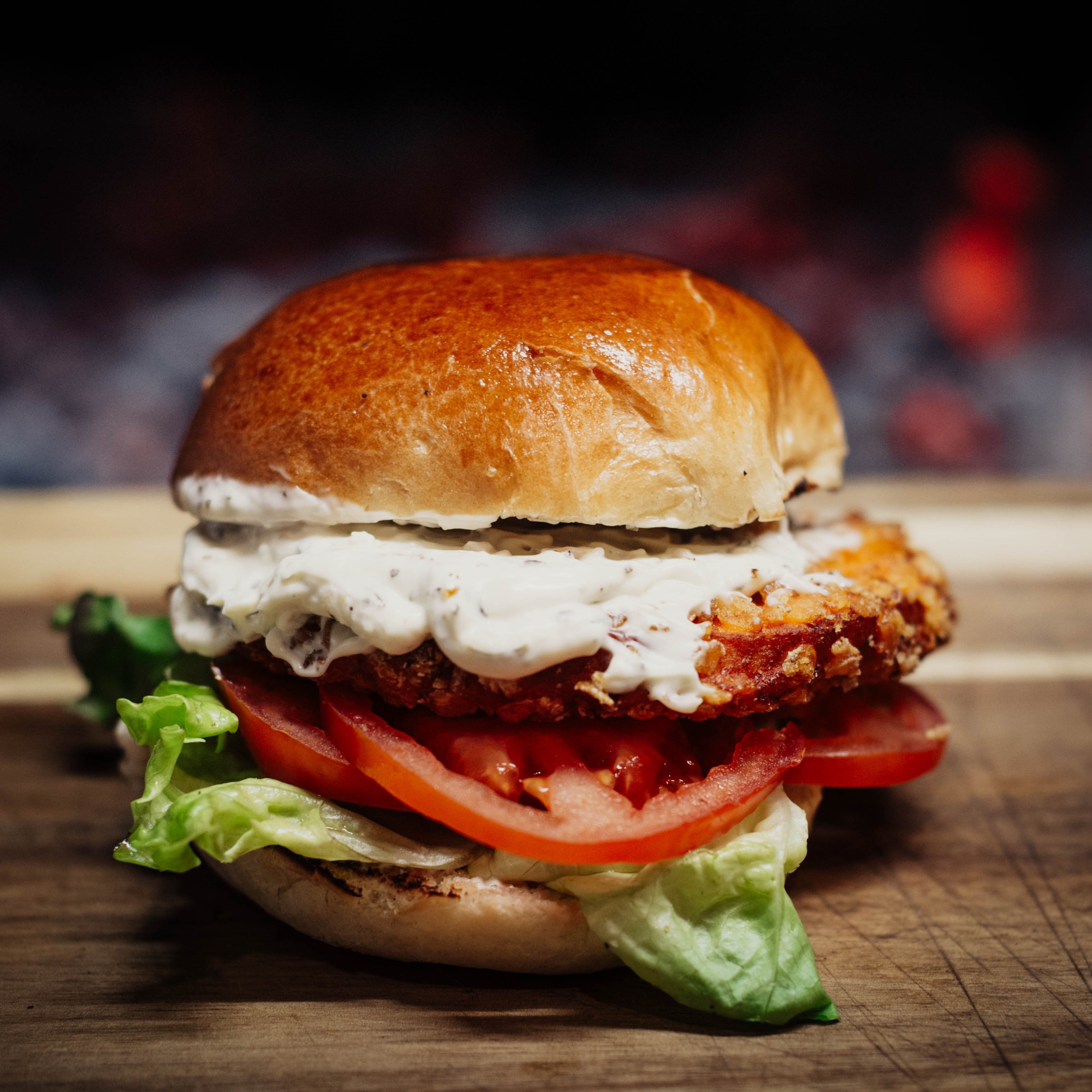 Turkey Cheese Burger.