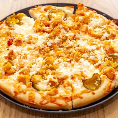 Oakland Fryer Pizza.