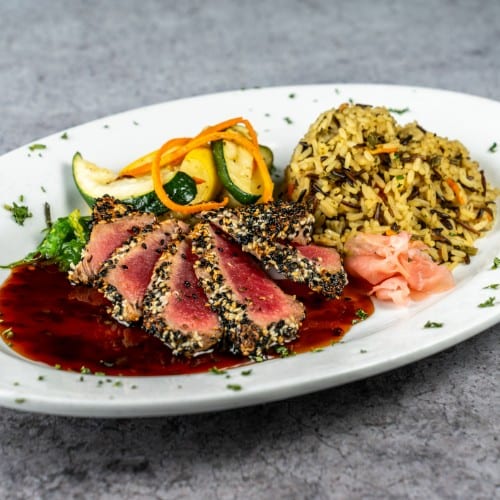 Sesame Tuna.